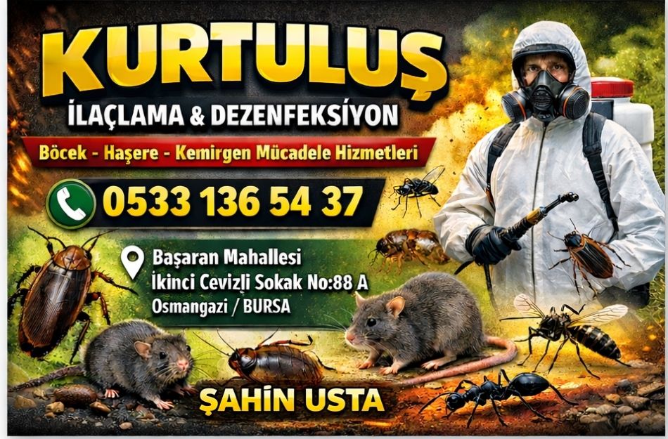 Bursa Böcek İlaçlama